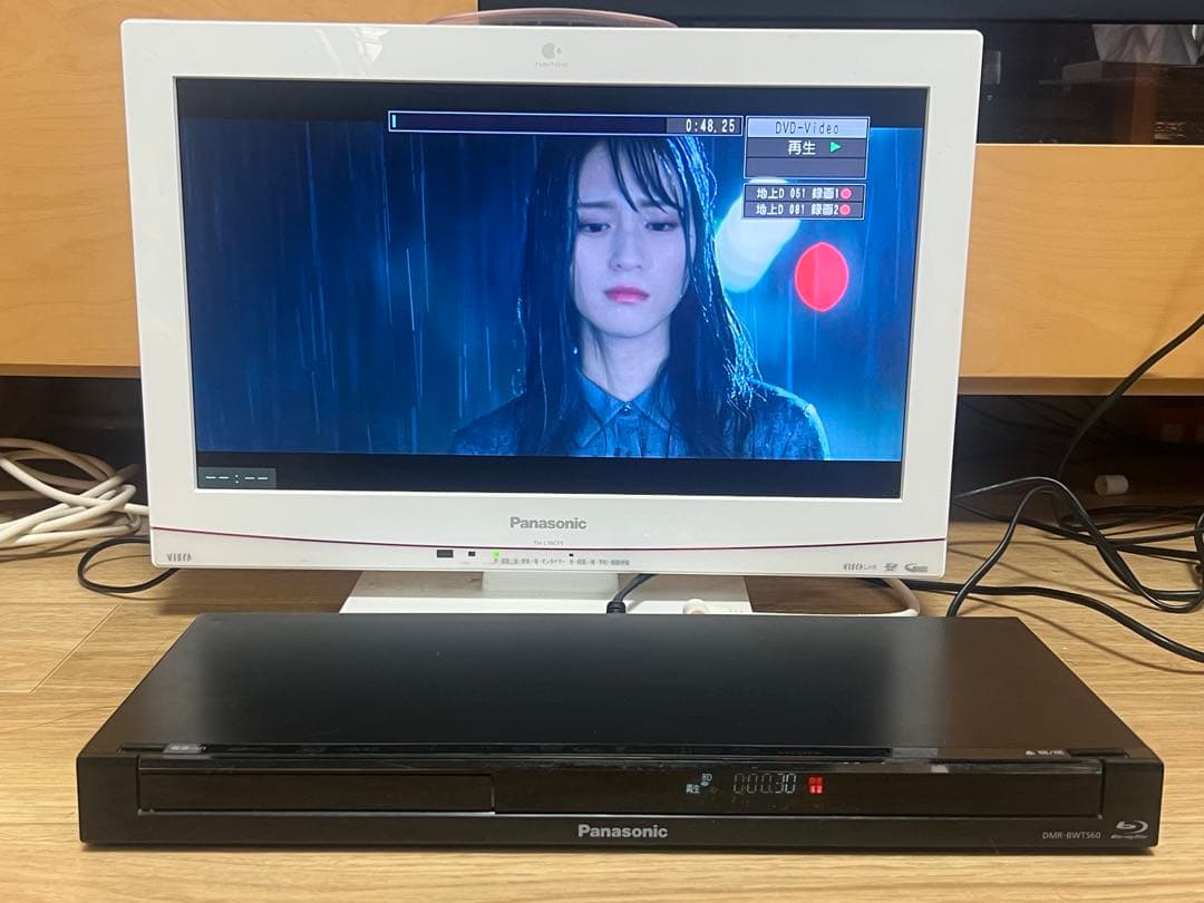【内部清掃済】パナソニック製　ブルーレイレコーダー DMR-BWT560