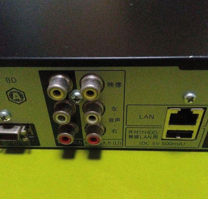 SHARP AQUOSブルーレイ BD-W550 HDD新品交換第7