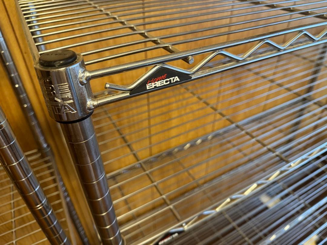 3台まとめ売り メタルラック（エレクタ+ルミナス＋アイリスオーヤマ）