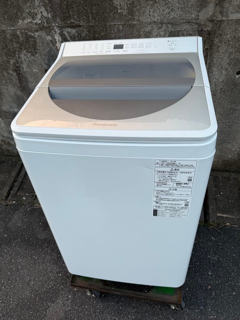 2019年式 10kg Panasonic 洗濯機 NA-FA100H7