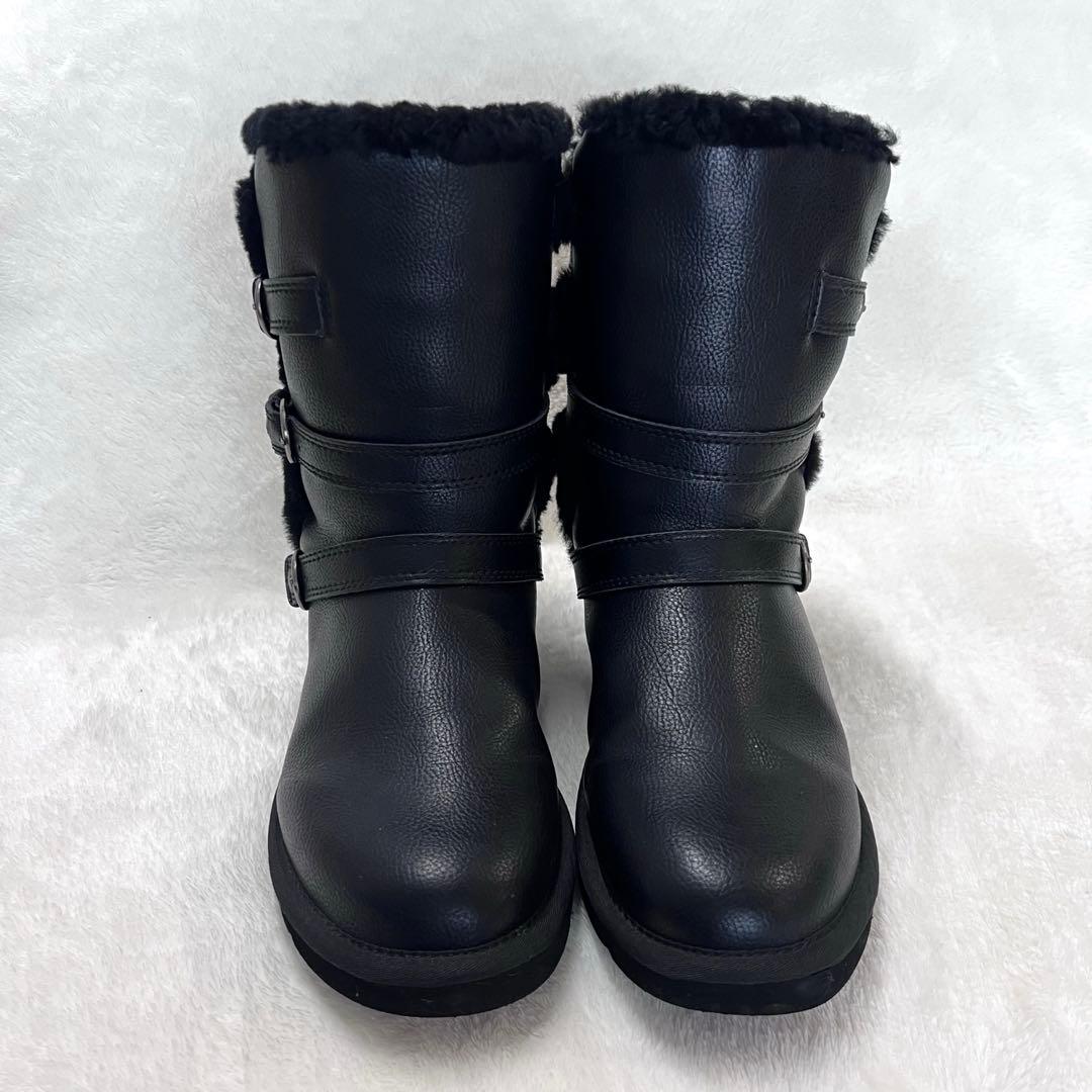 激レア✨美品✨UGG アグ Becket バックルファーブーツ レザー 25cm