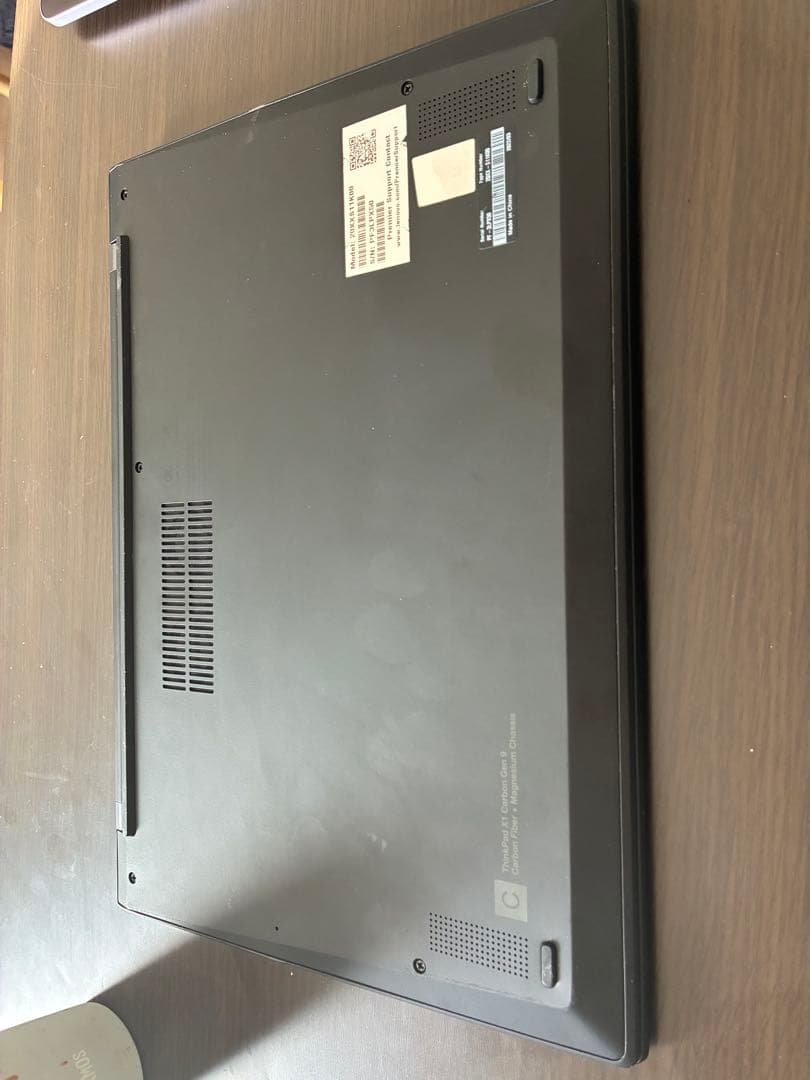 Lenovo ThinkPad X1 carbon gen9 日本語キーボード