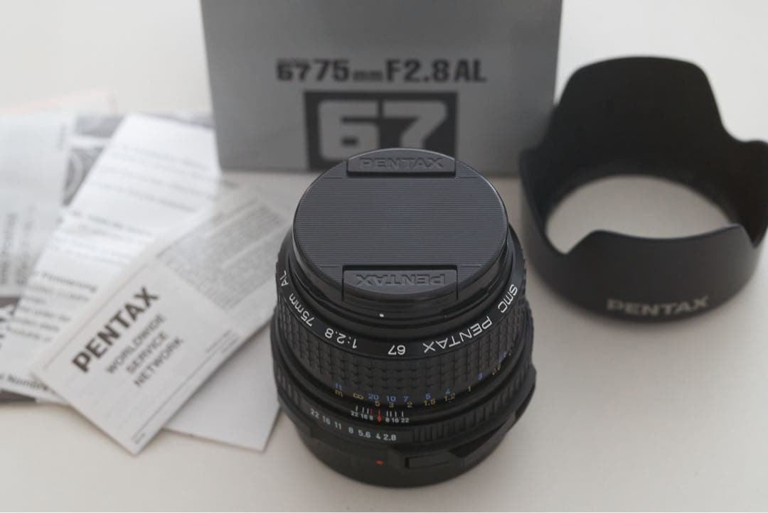 SMC PENTAX 67 75mm f/2.8 レンズ
