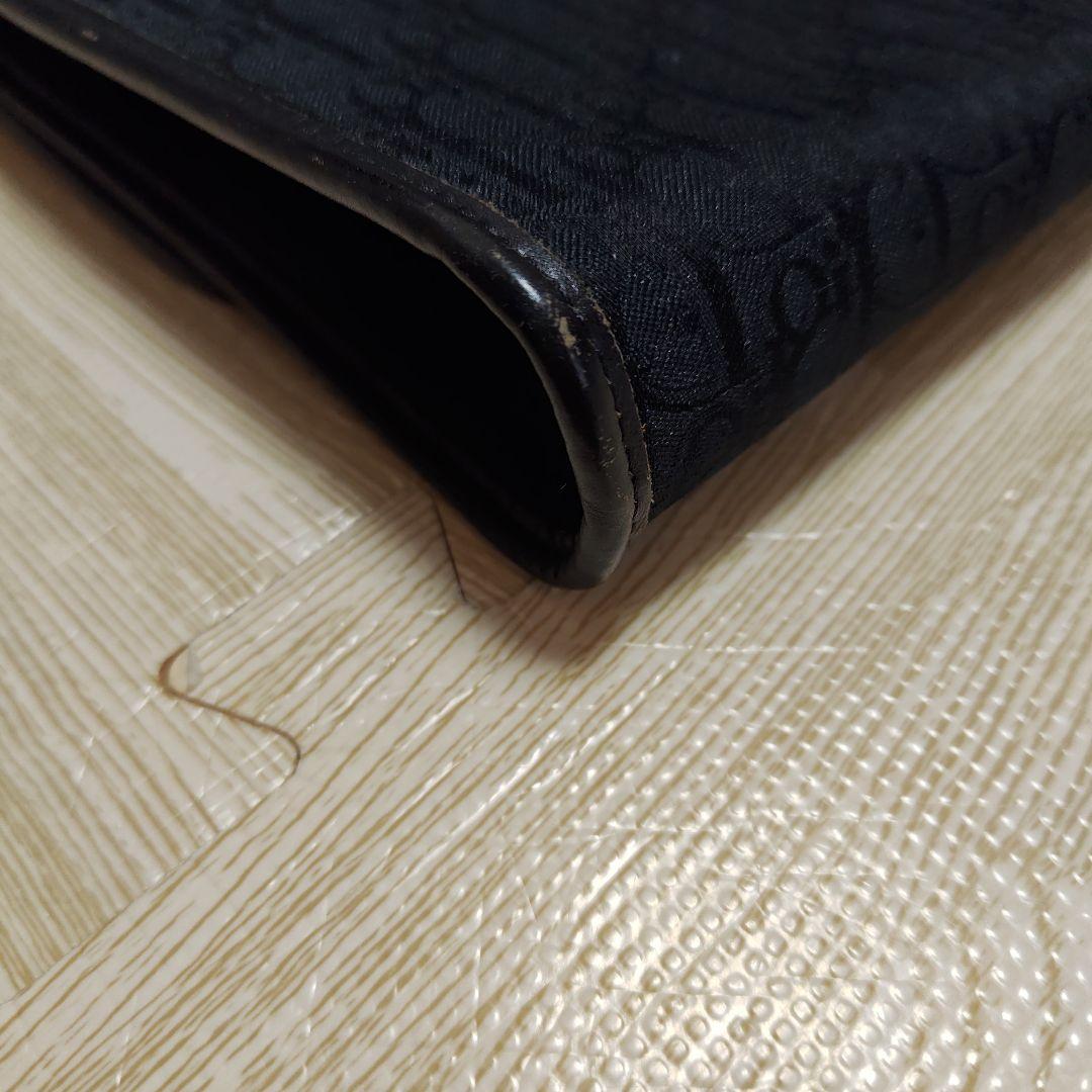 Dior ブラックショルダーバッグ ゴールドチェーン