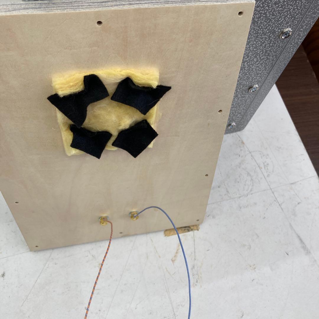 ミニ銀箱　アルテック204-8Aユニット使用スピーカーボックス