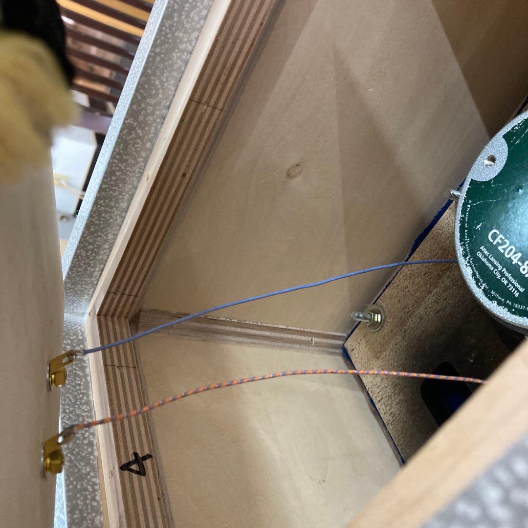 ミニ銀箱　アルテック204-8Aユニット使用スピーカーボックス