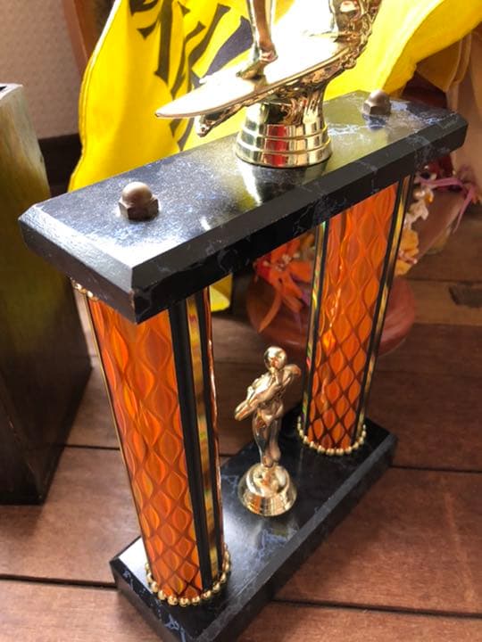 ハワイアン　ハワイ　サーフ　サーフィン　トロフィー　ビンテージ　アンティーク