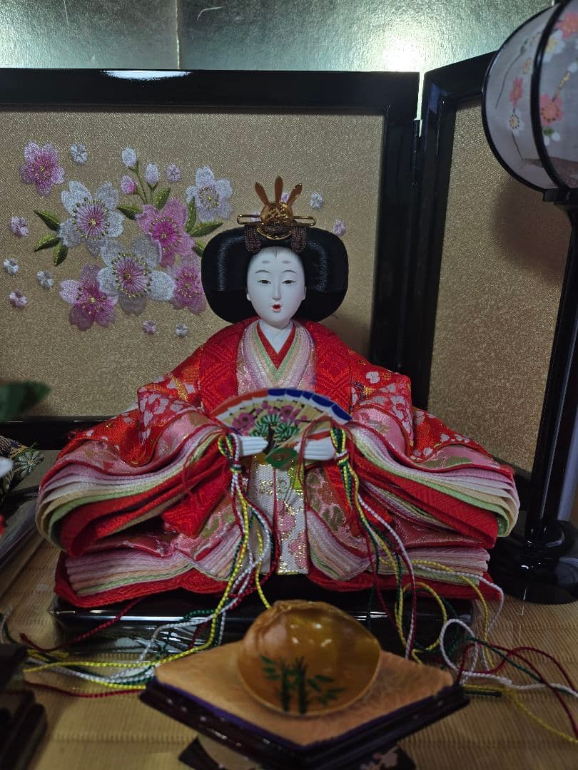 【一点限り】雛人形 収納飾り 　HS30