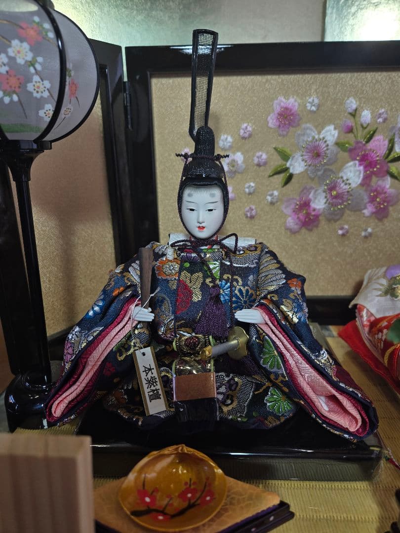 【一点限り】雛人形 収納飾り 　HS30
