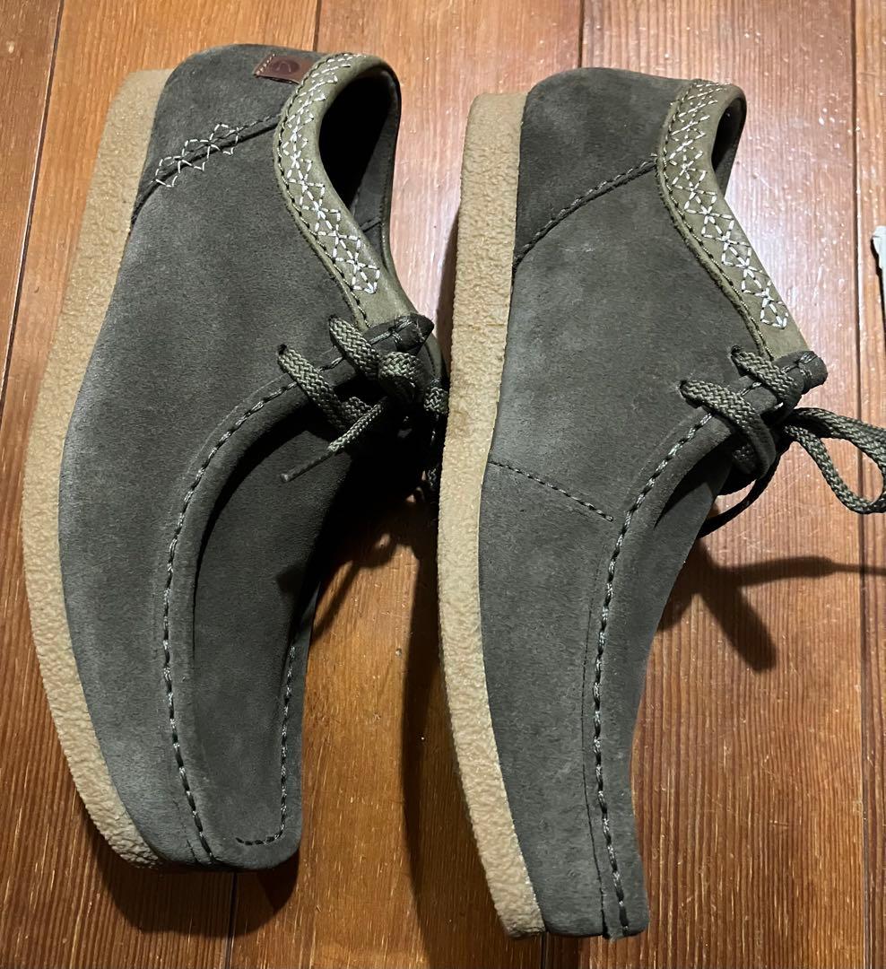 レア ほぼ 未使用 Clarks クラークス ワラビー 26.5