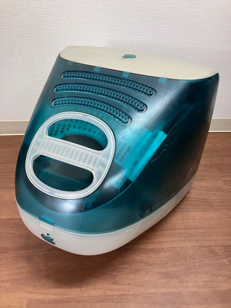 レトロ！【Apple】 iMac G3 初代 ボンダイブルー キーボード付