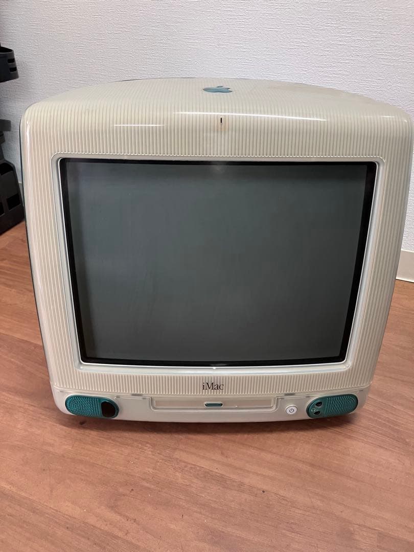 レトロ！【Apple】 iMac G3 初代 ボンダイブルー キーボード付
