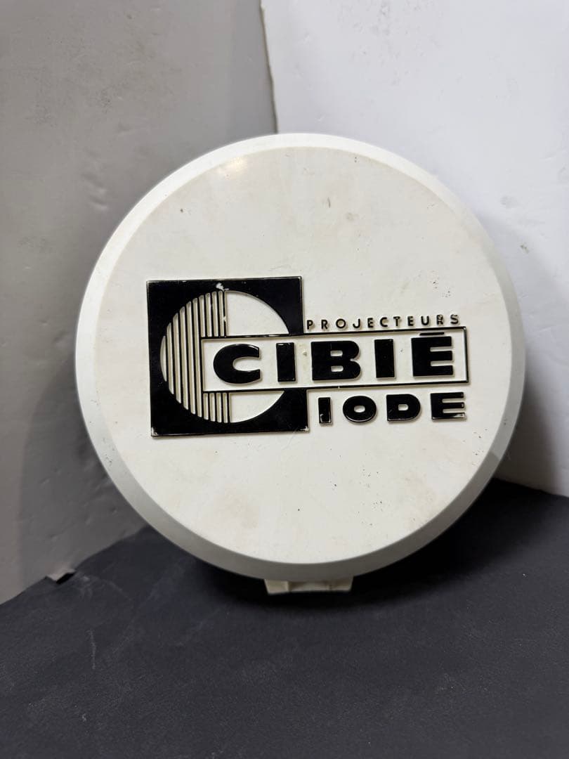 当時物希少シビエ凹みレンズ付きヘッドライト　KH250純正ライトケース付き