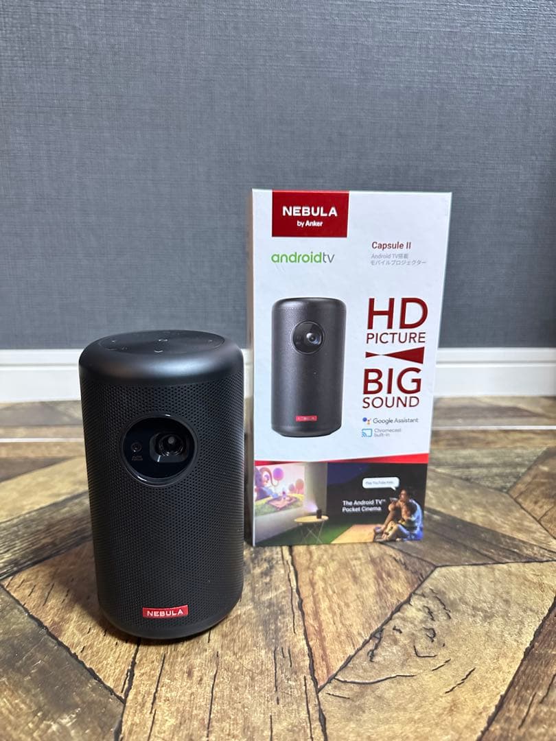 未使用品 NEBULA Capsule II モバイルプロジェクター