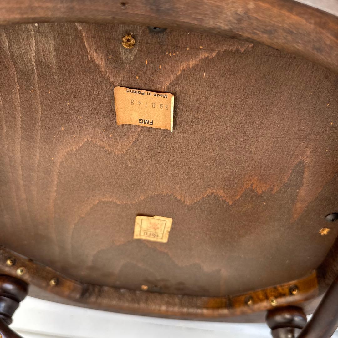 ポーランド製　THONET トーネット　ダイニングチェア　ヴィンテージ2脚