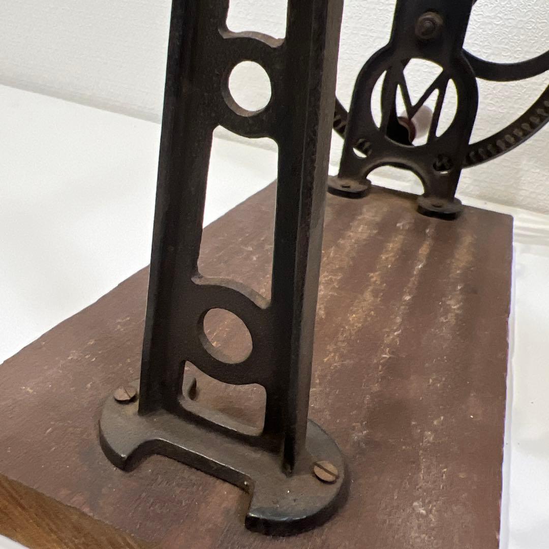 座繰り機　Mの刻印　古道具