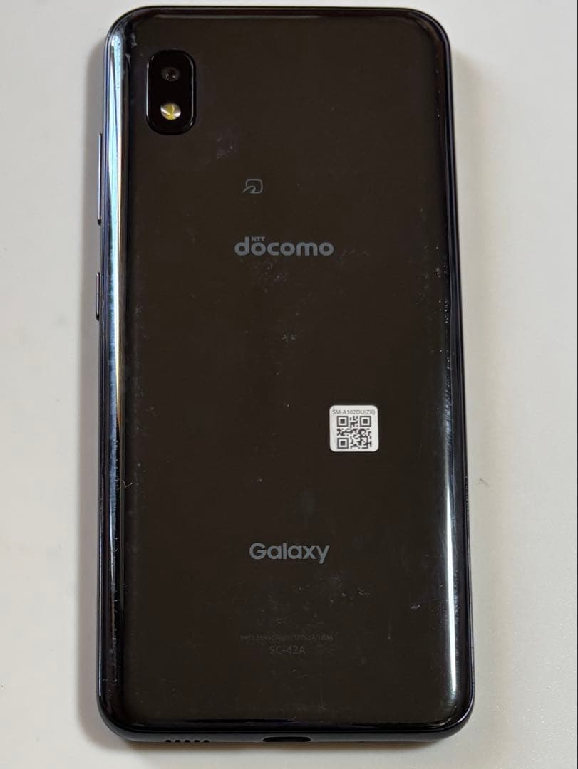 Android 11 SC-42A Galaxy A21 ブラック docomo