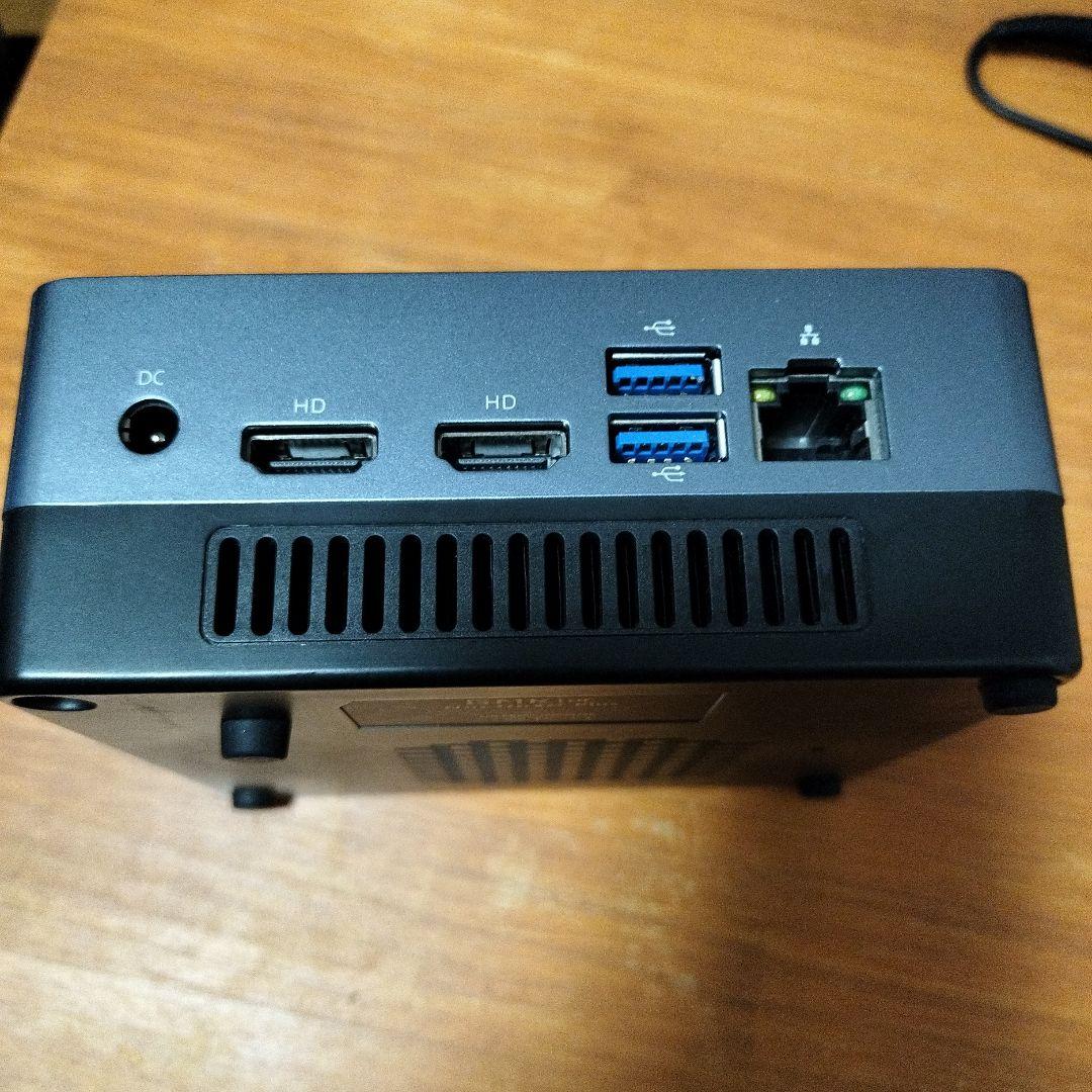ミニPC GMKtec nucbox2 plus core i5 16GB 512GB