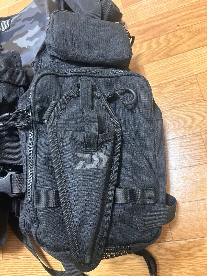 ダイワ フィッシングベスト DF-6206 ジェットブラック