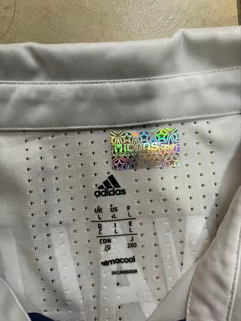 クリスティアーノ・ロナウド　直筆サイン入りユニフォーム　16-17 CL