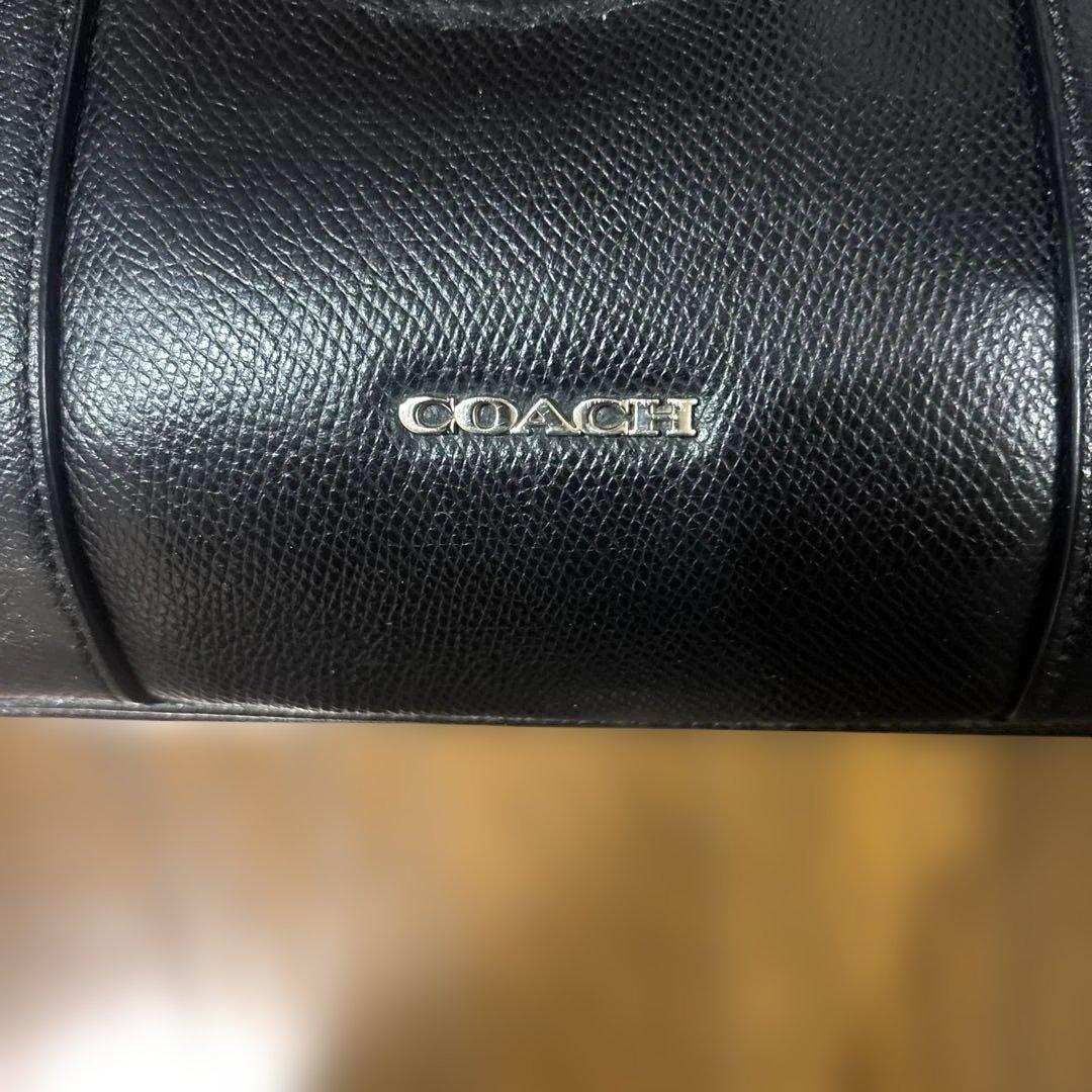 COACH ブラック ビジネスバッグ