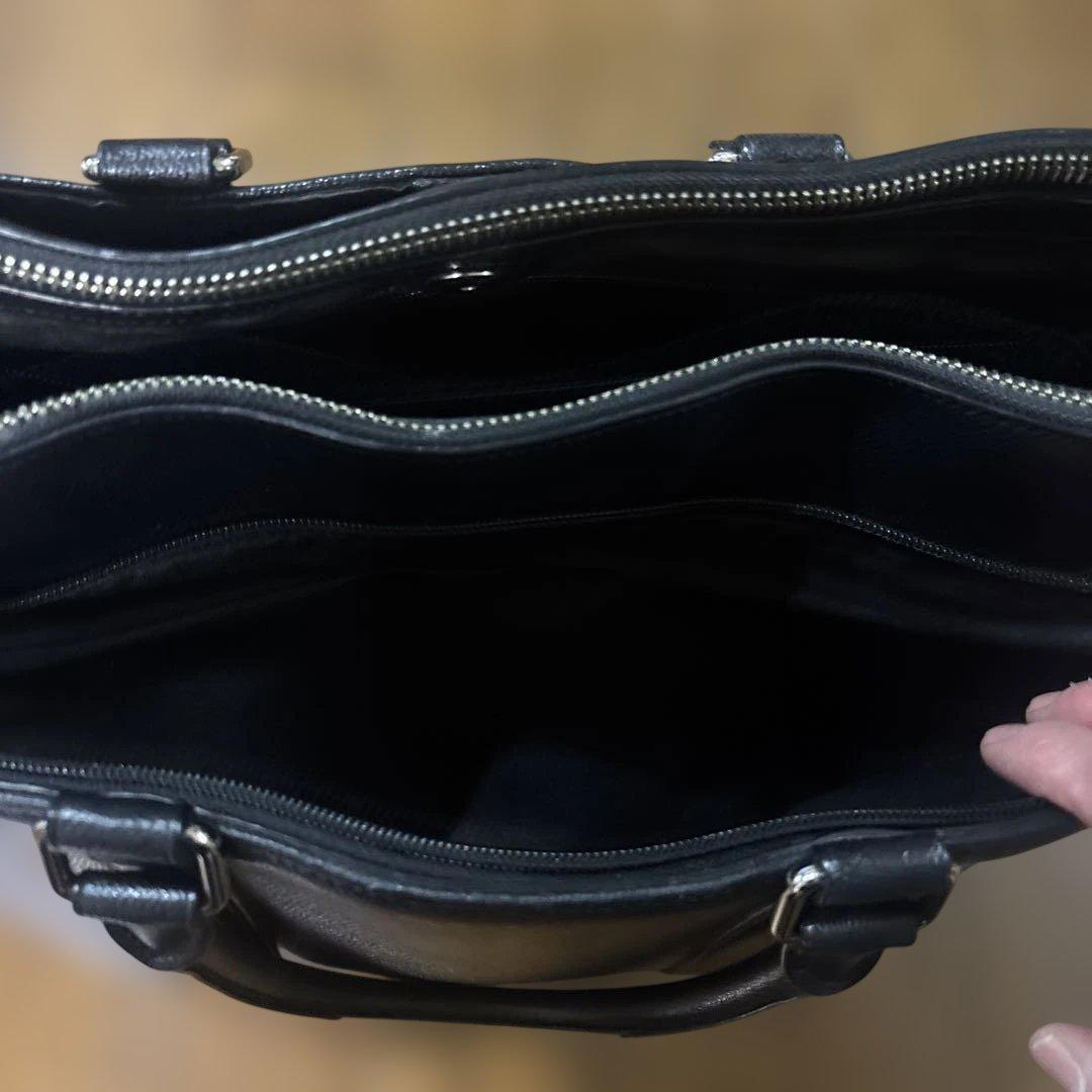 COACH ブラック ビジネスバッグ