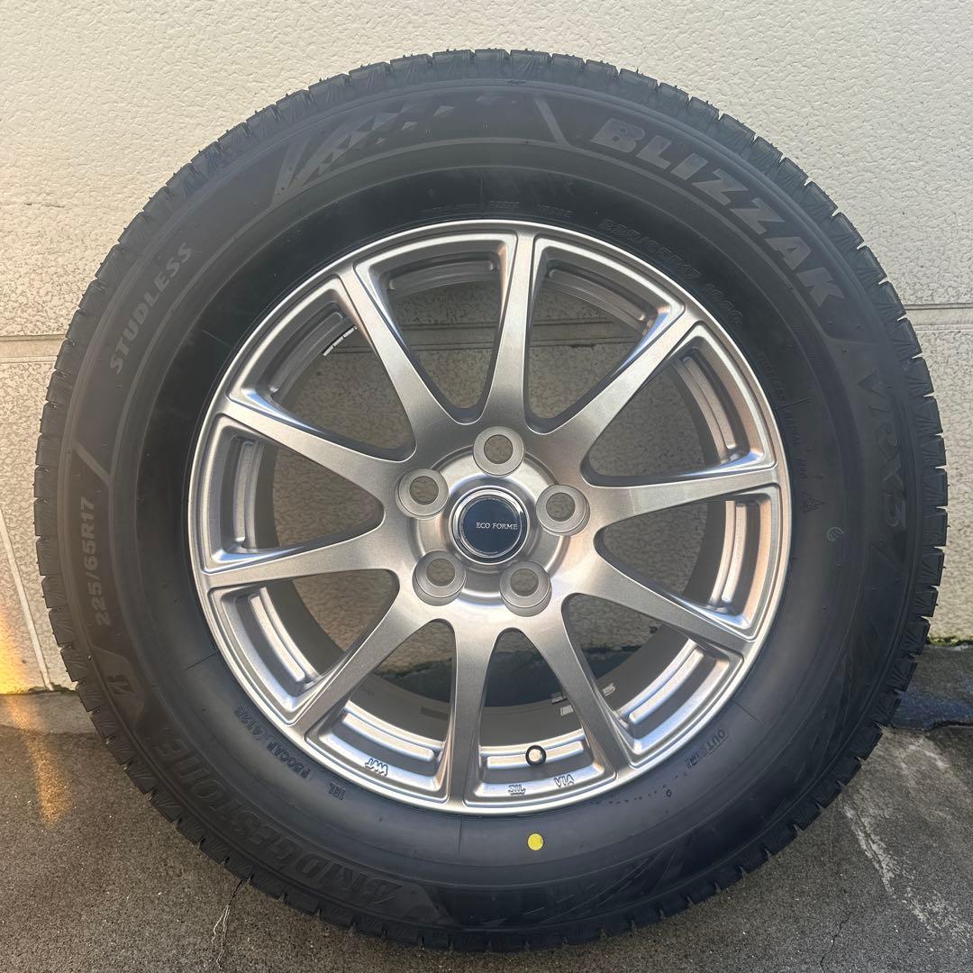 40系ヴェルファイア、スタッドレス ・ホイールセット225/65R17❷超美品‼️