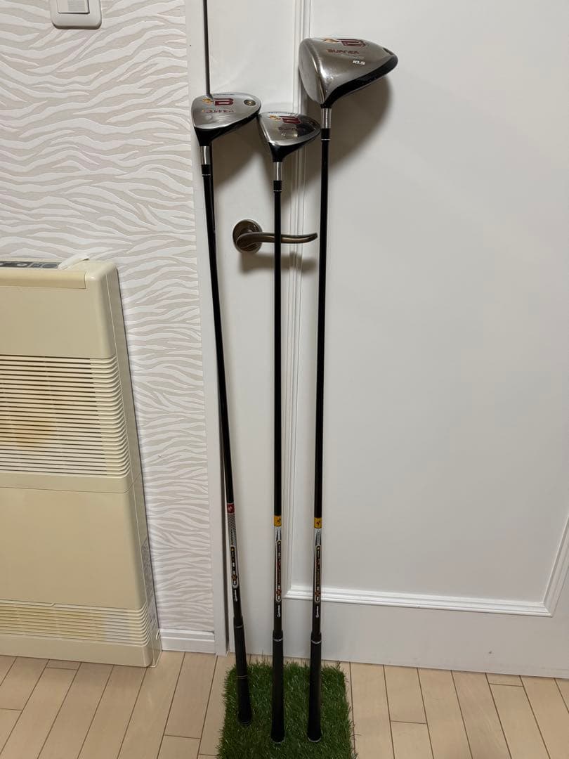 ＜レフティー＞TaylorMade Burner （ウッド3本セット)