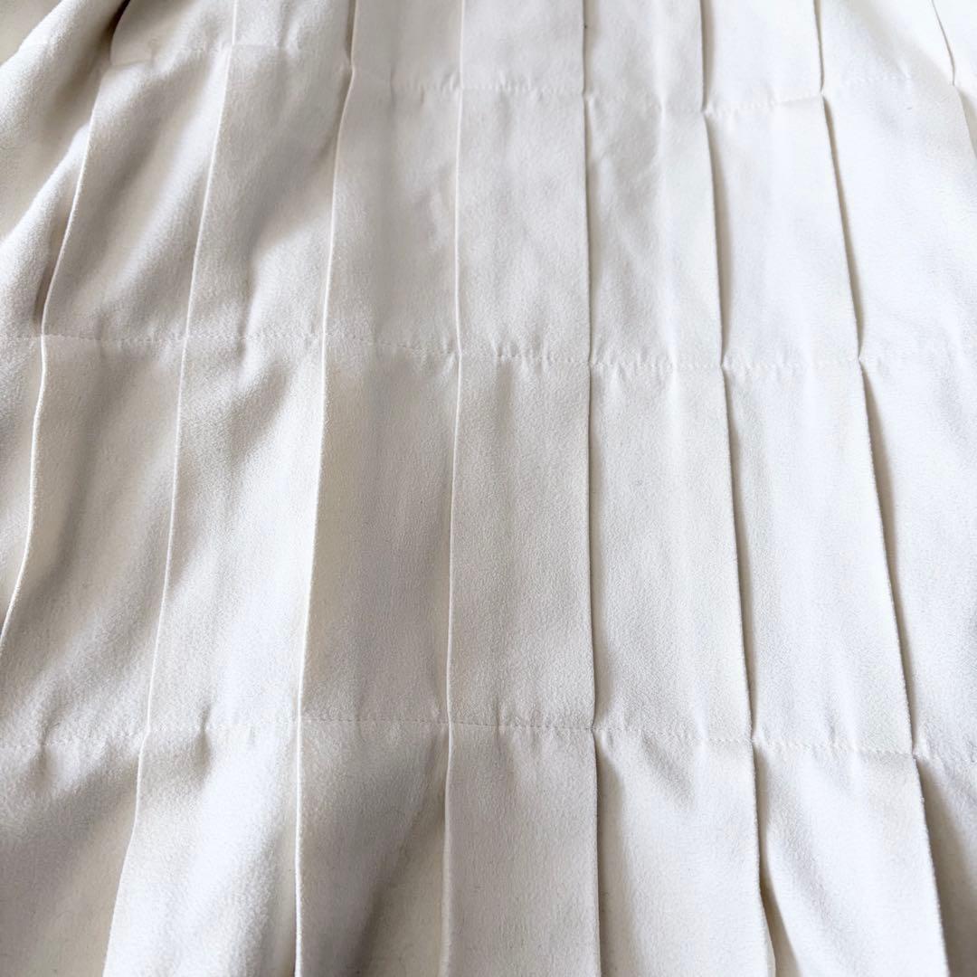 6163 【希少】 イッセイミヤケ プリーツ シャツジャケット クリーム 1