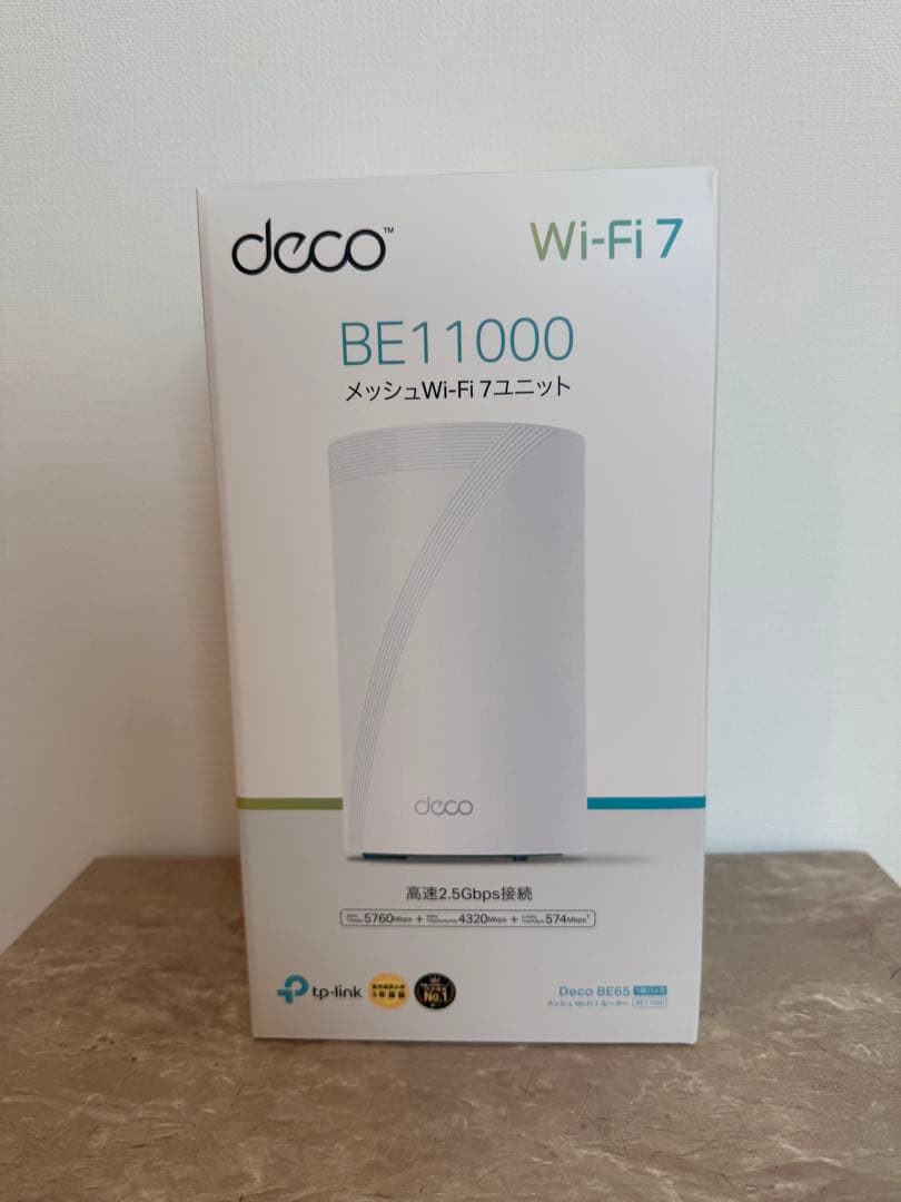 新品 BE11000 メッシュWi-FiシステムTPLINK Deco BE65