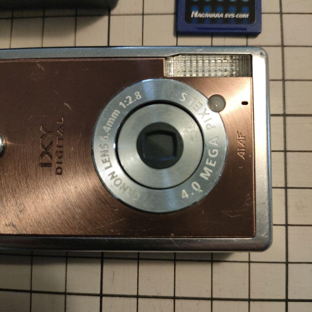 Canon IXY DIGITAL 4.0メガピクセル コンパクトカメラ
