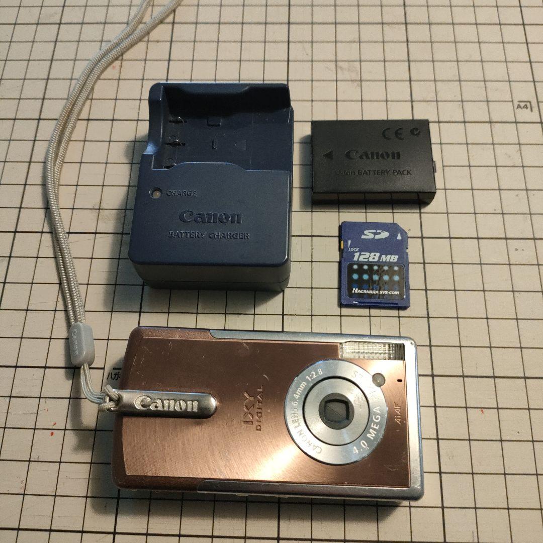 Canon IXY DIGITAL 4.0メガピクセル コンパクトカメラ