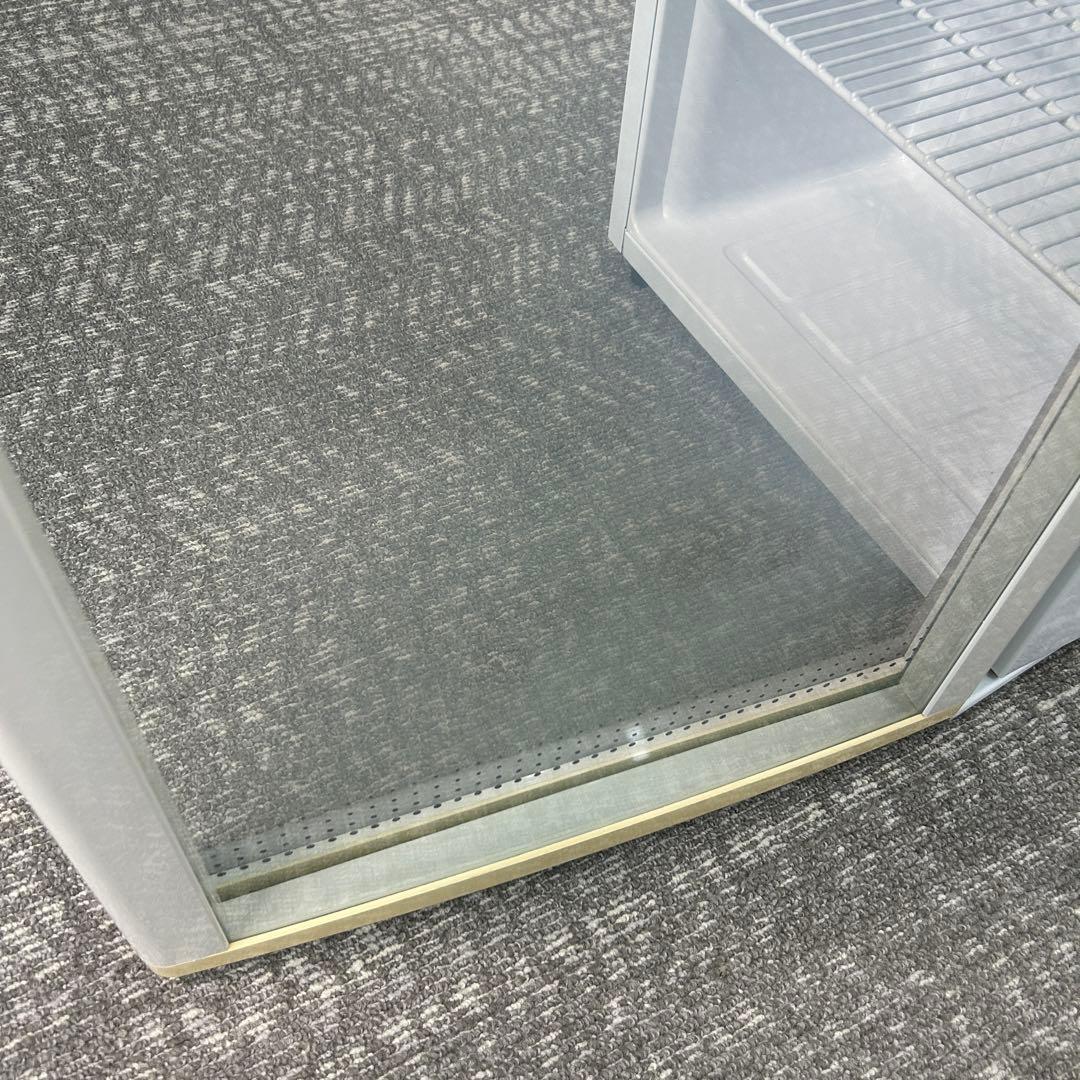 108業務用 冷蔵ショーケース オフィスコンビニ XW-105 左右開き 小型