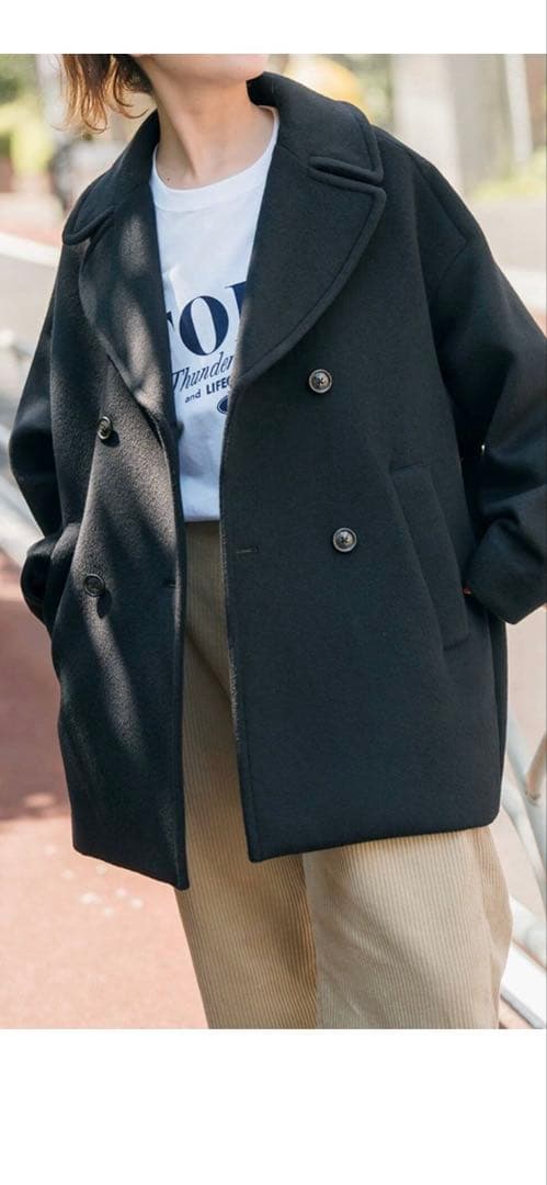 TICCA ピーコート　ブラック