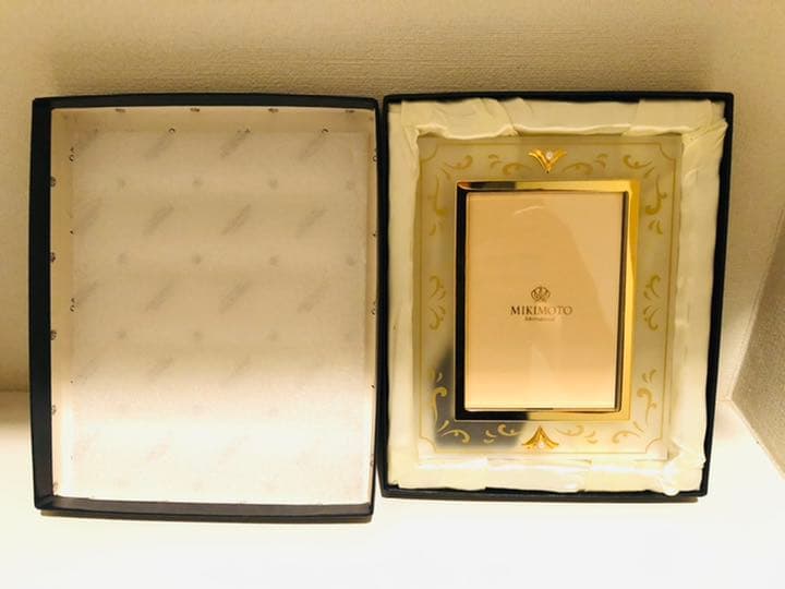 新品未使用　プレゼント仕様　ミキモトパールのフォトフレーム