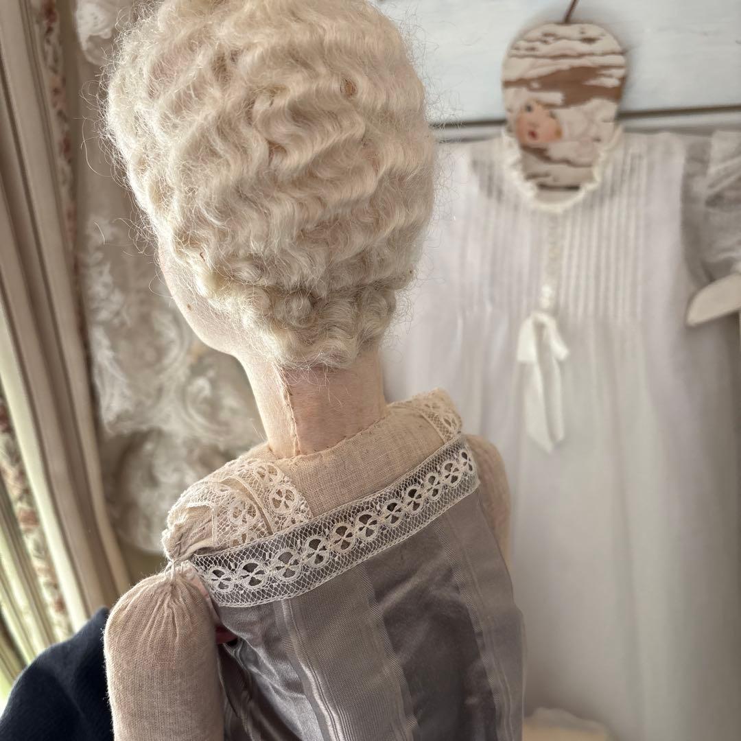 ブドワールドール フランスアンティーク ビスクドール アンティークドール