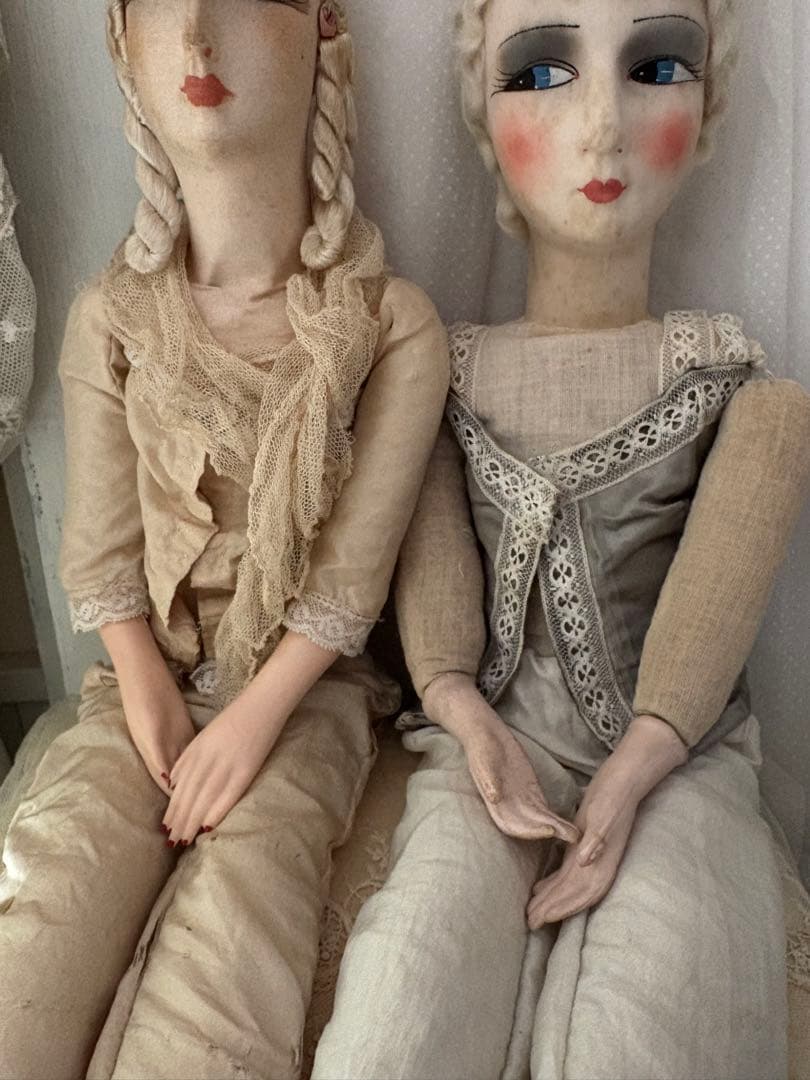 ブドワールドール フランスアンティーク ビスクドール アンティークドール