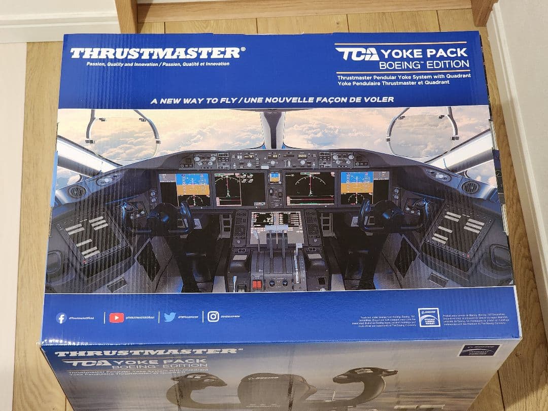 スラストマスター TCA Yoke Pack Boeing Edition