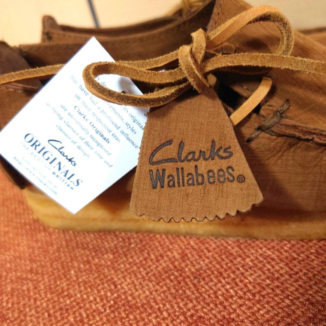 美品★廃盤 ClarksWallabees LUGGER UK4 23cm