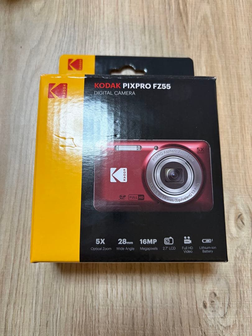 デジタルカメラ kodak fz55