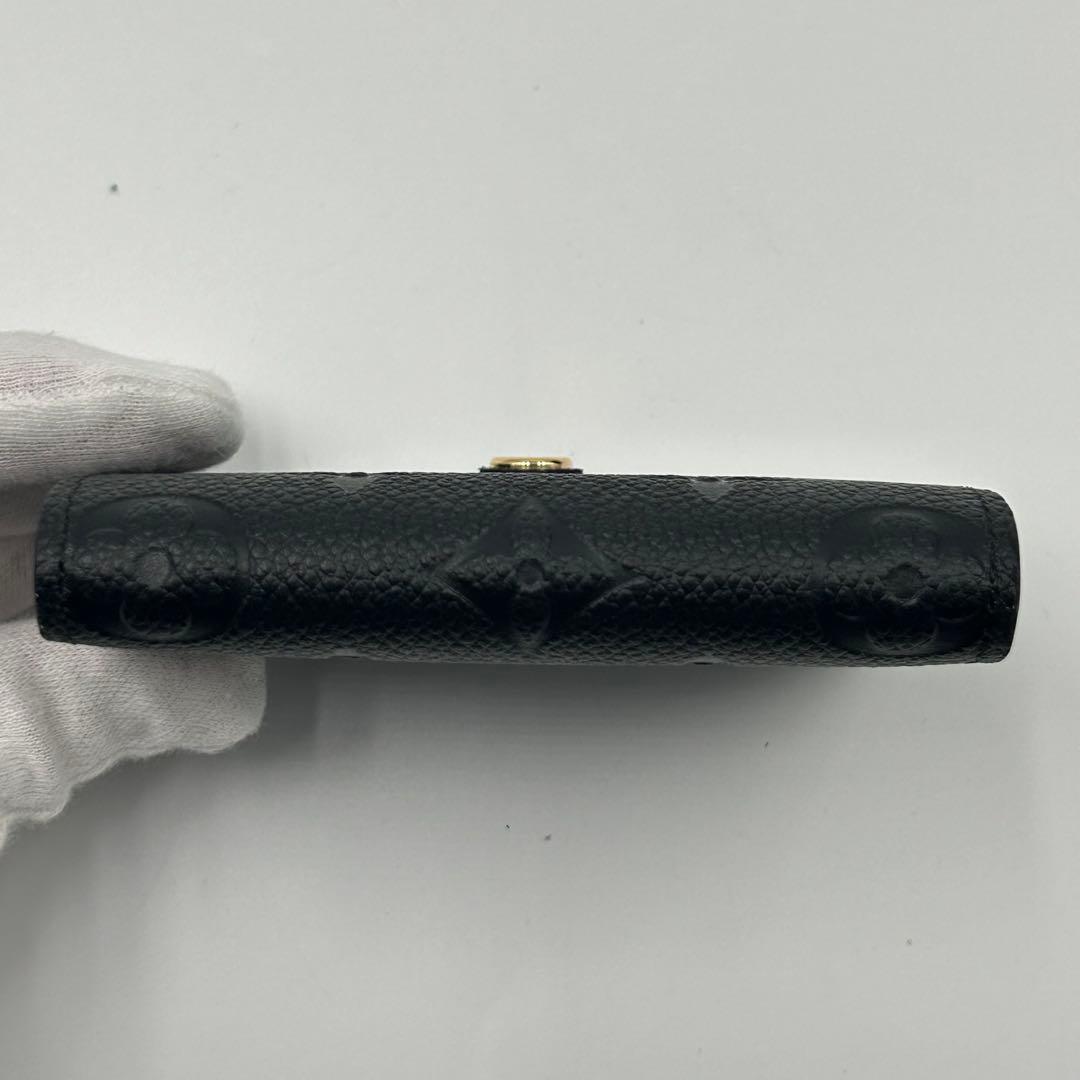 未使用級✨RFID確認済✨ルイヴィトン カードケース　レザー　アンプラント　黒