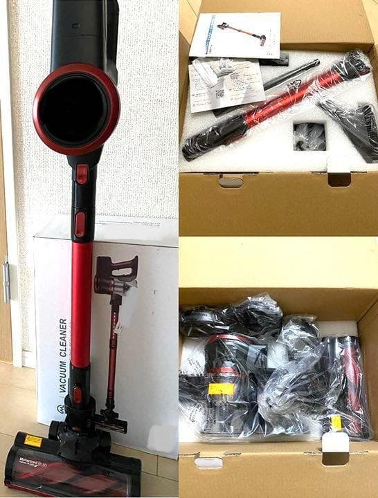 ❤ダイソン級の超強力な吸引力23Kpa❣確実にゴミを吸い取る♪❤掃除機