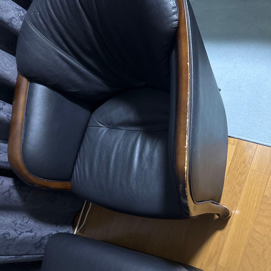 『maruni』マルニ 本革シングルソファ ソファ 1P 1シーター