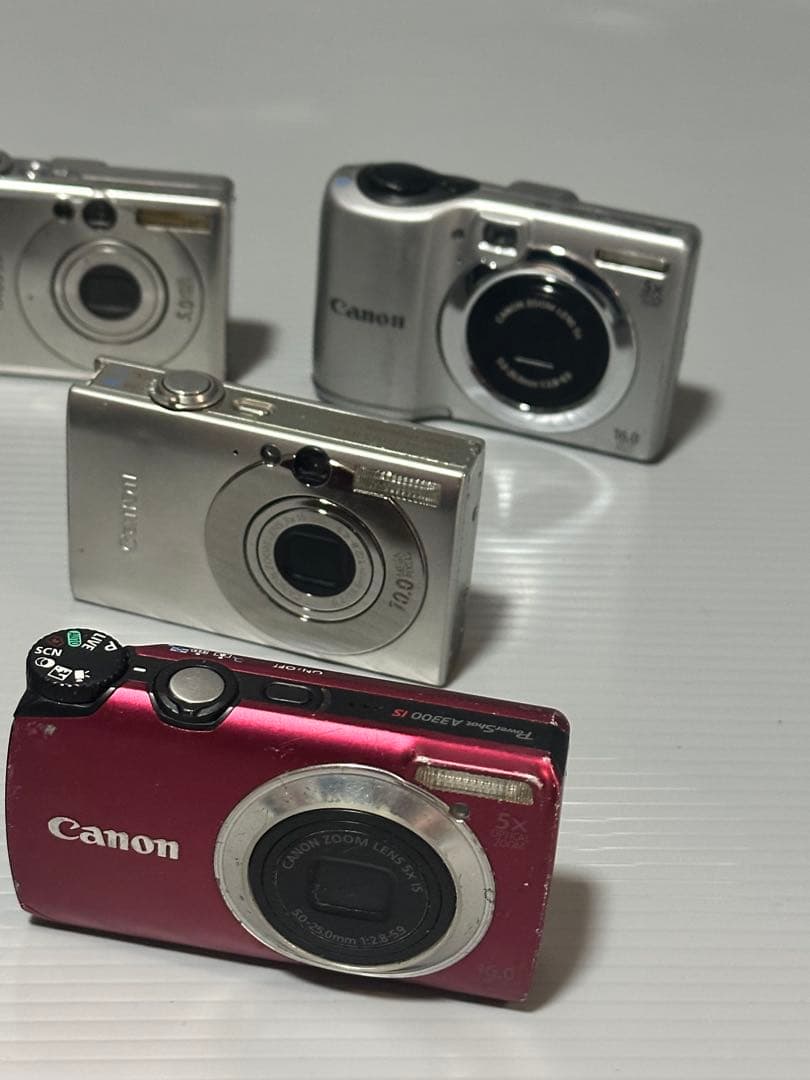 (Canon) 10台 デジカメラ まとめ【動作未確認ジャンク扱】②
