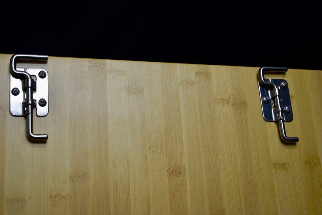 【美品】 peak マルチファンクションテーブルロング 竹