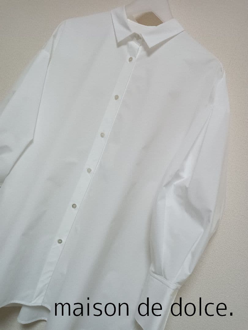 maison de dolce. オーバーシルエットシャツ