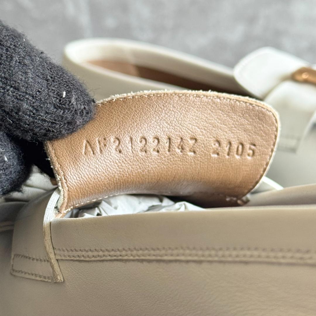 ⭐️HERMES⭐️エルメス コンスタンス ローファー ホワイト 23.5cm