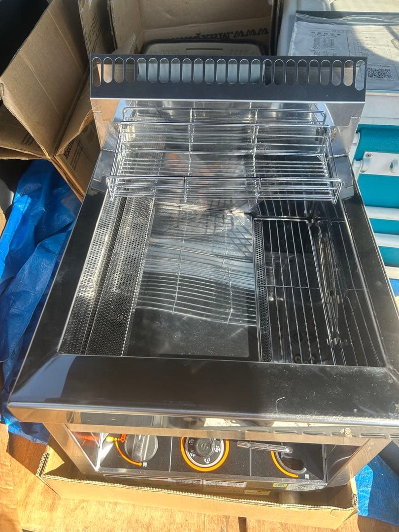 MGF-12TJ 【マルゼン】ガスフライヤー 12L 卓上タイプ 新品　送料無料