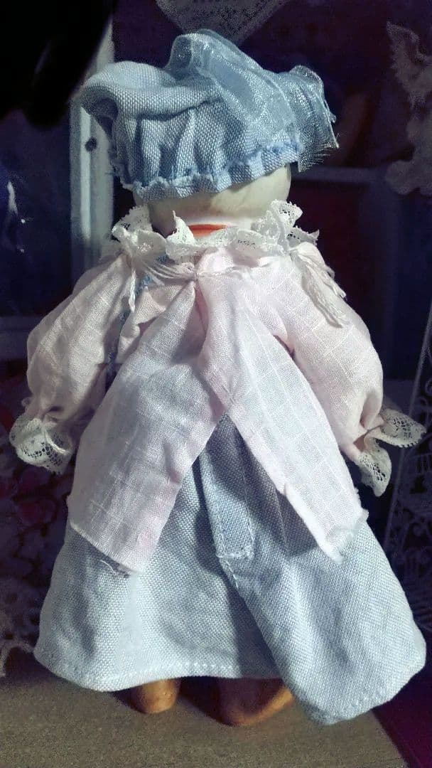 Hertwig❀アンティークビスクドール　大きめ20cm♪ミニベア付