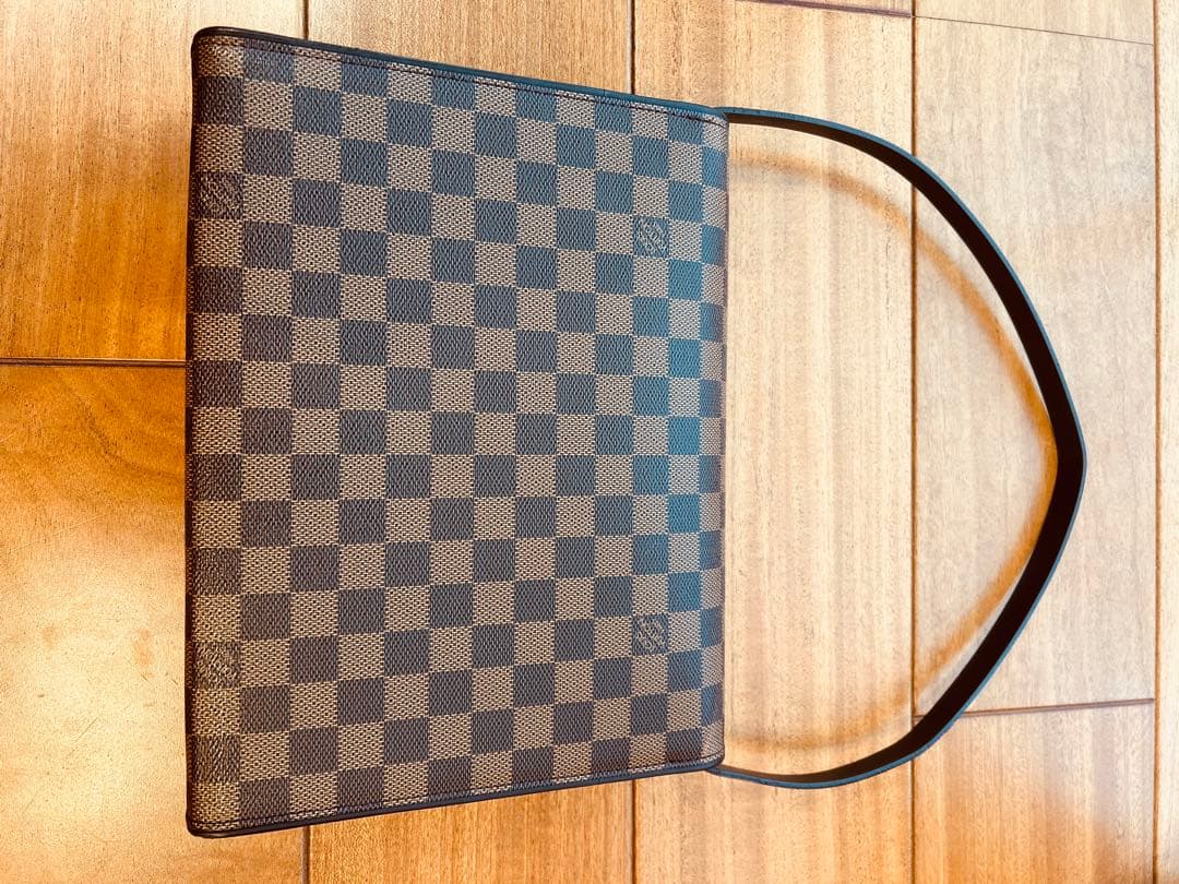 ダミエ ショルダーバッグ　美品 ルイヴィトン トライベッカ カレ